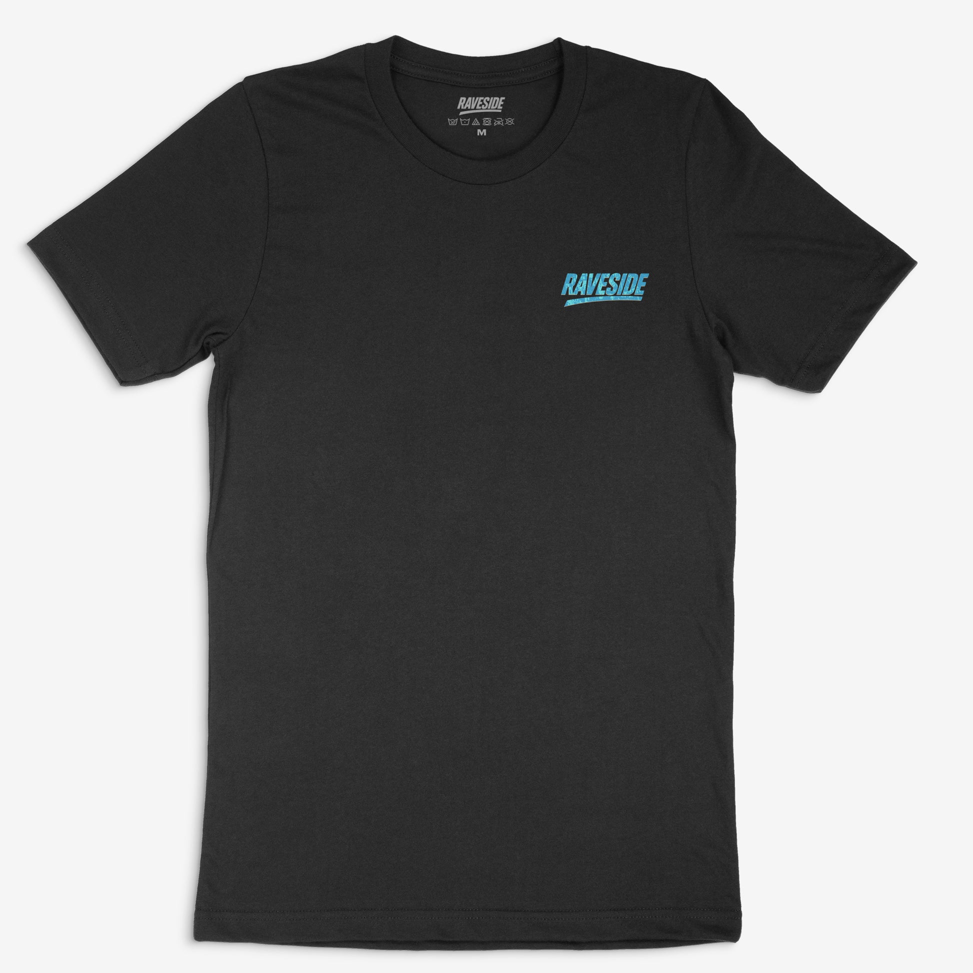 Music-Culture-Family-174 Black Drum and Bass T-shirt (Front)